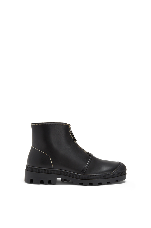 LOEWE ZIP BOOT Black