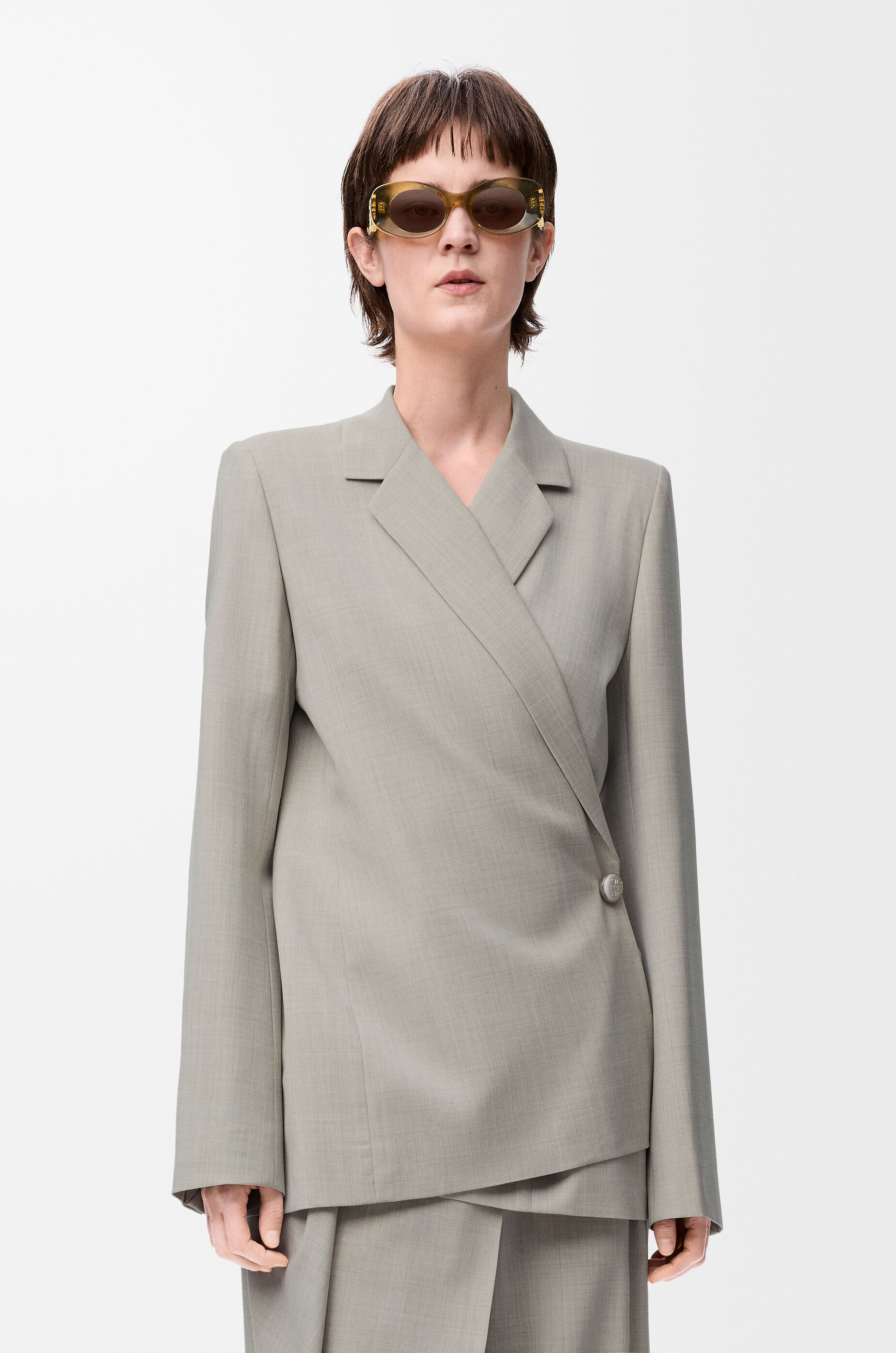 ジャケット（ウール） ベージュ - LOEWE