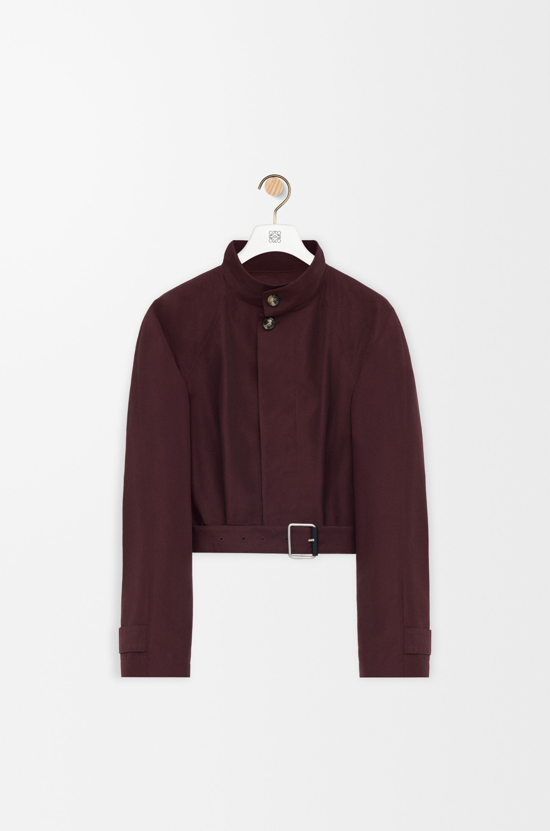 ショート トレンチ（コットンブレンド） レッド - LOEWE
