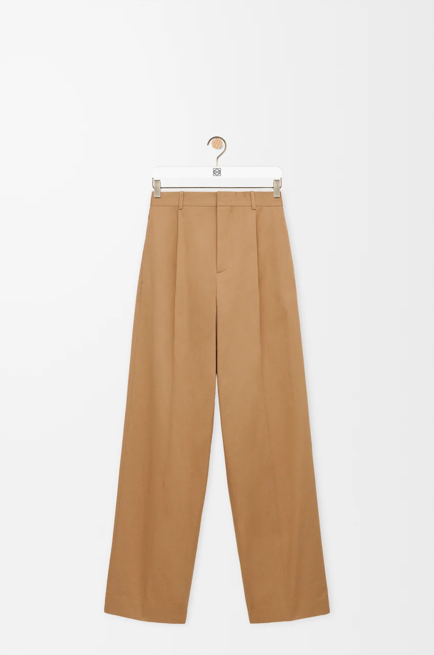 Wide leg trousers