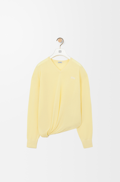 LOEWE Sweater in wool Light Yellow