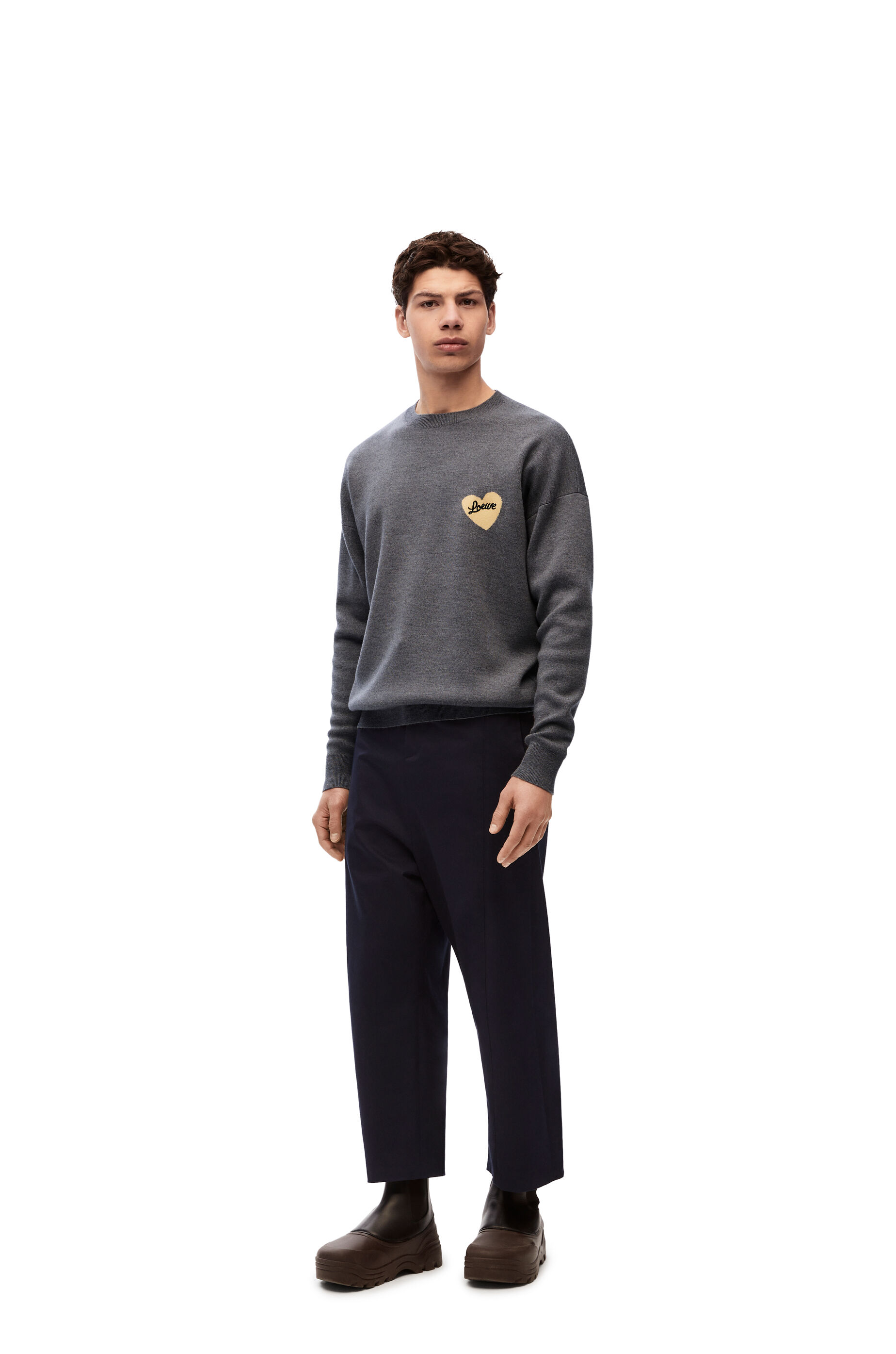 Sweater in wool Grey LOEWE