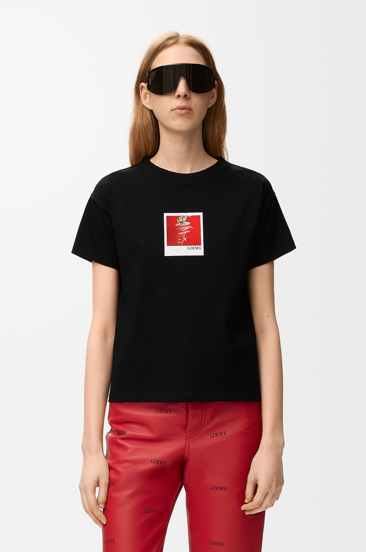 LOEWE Regular fit T-shirt in cotton Black