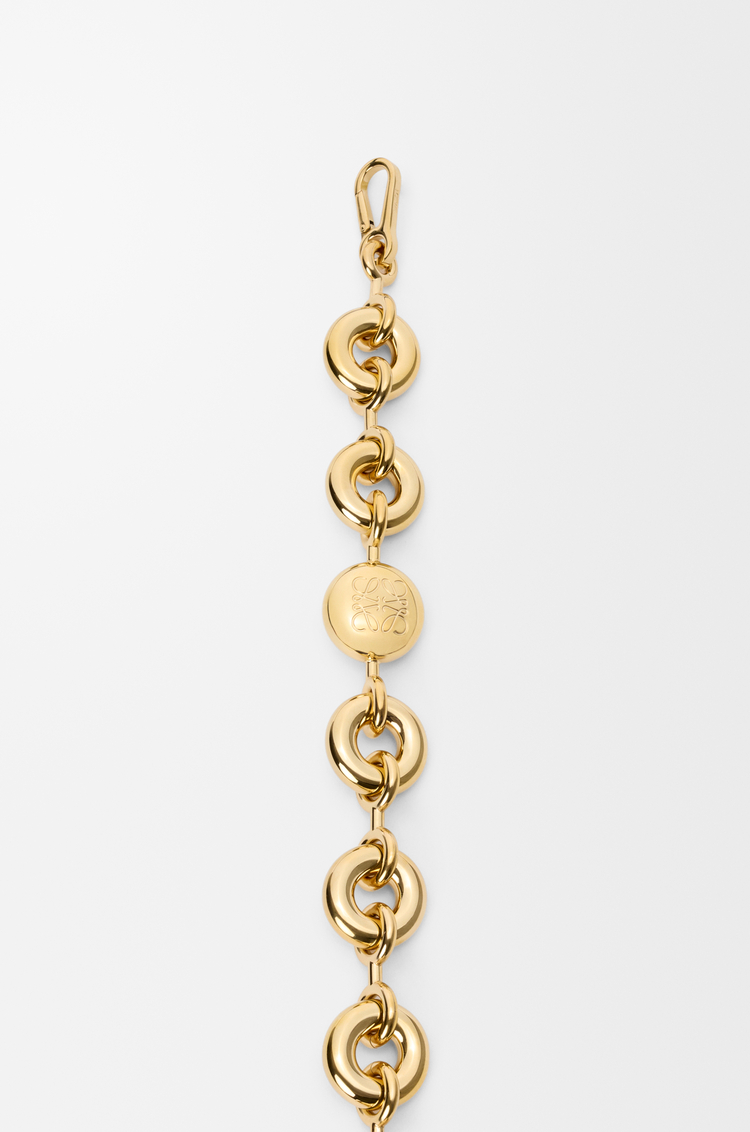 LOEWE Cadena con eslabones circulares gruesos Dorado