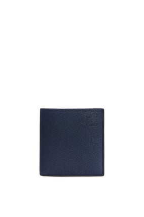 LOEWE Vertical bifold wallet in soft grained calfskin Ocean plp_rd