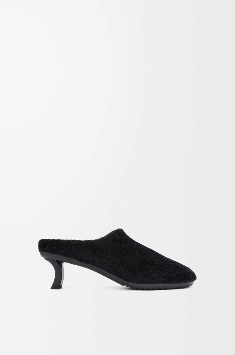 Dive mule in shearling by LOEWE