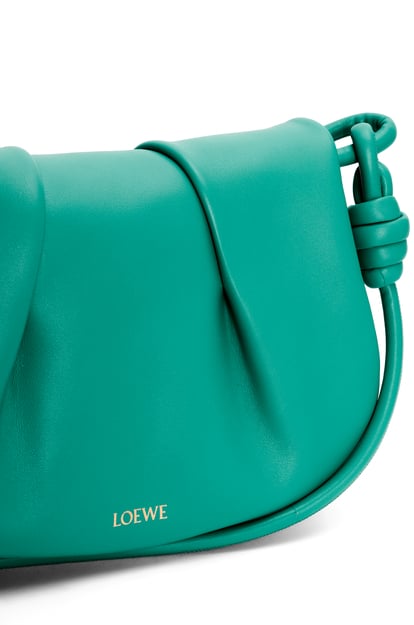 LOEWE Paseo satchel in shiny nappa calfskin Emerald Green plp_rd