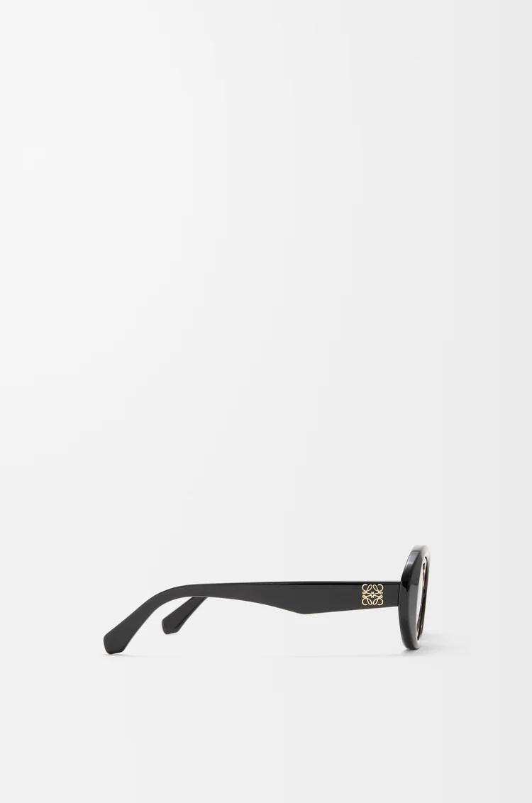 LOEWE Gafas de sol Mini Anagram Oval Negro
