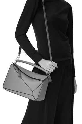 LOEWE Puzzle bag in soft grained calfskin Sand plp_rd