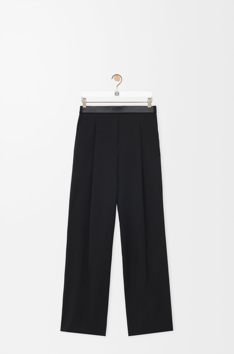 LOEWE 트라우저 - 울 블랙