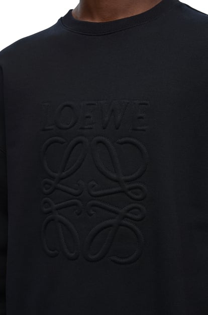 LOEWE リラックスフィット スウェットシャツ（コットン） ブラック plp_rd