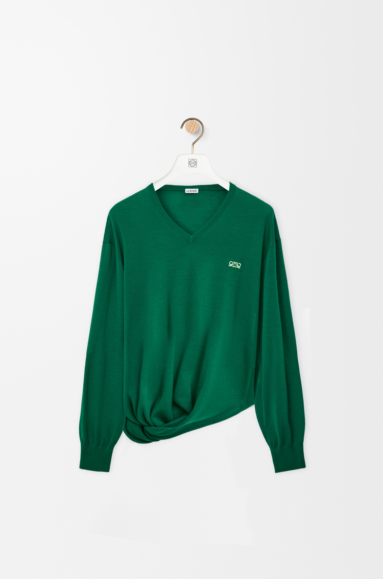 LOEWE Sweater in wool Green