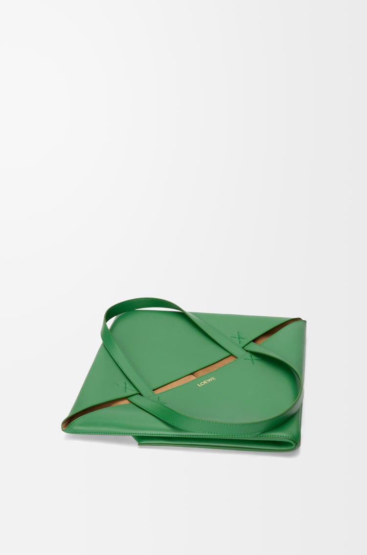 LOEWE パズルフォルド トート XL（シャイニーカーフ） トロピカルグリーン