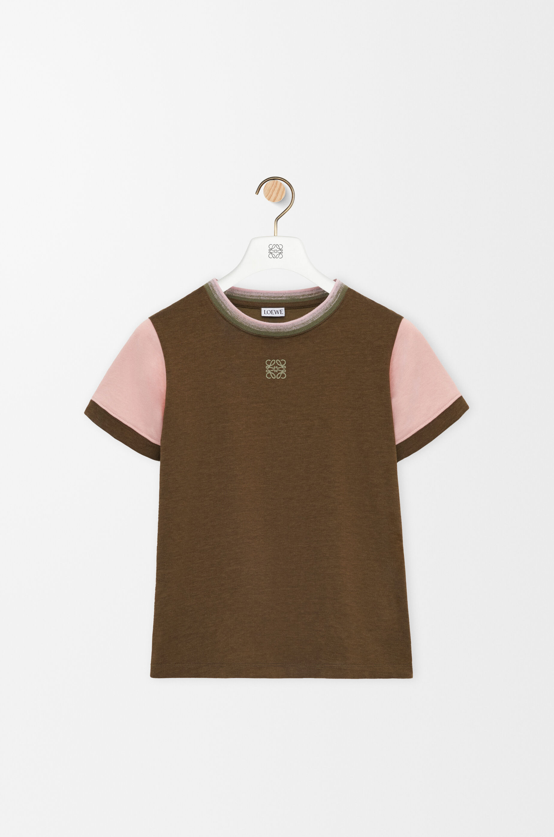 Small fit T-shirt in cotton blend Green - LOEWE