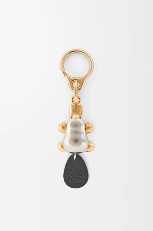 LOEWE Platypus keyring  Silver/Gold