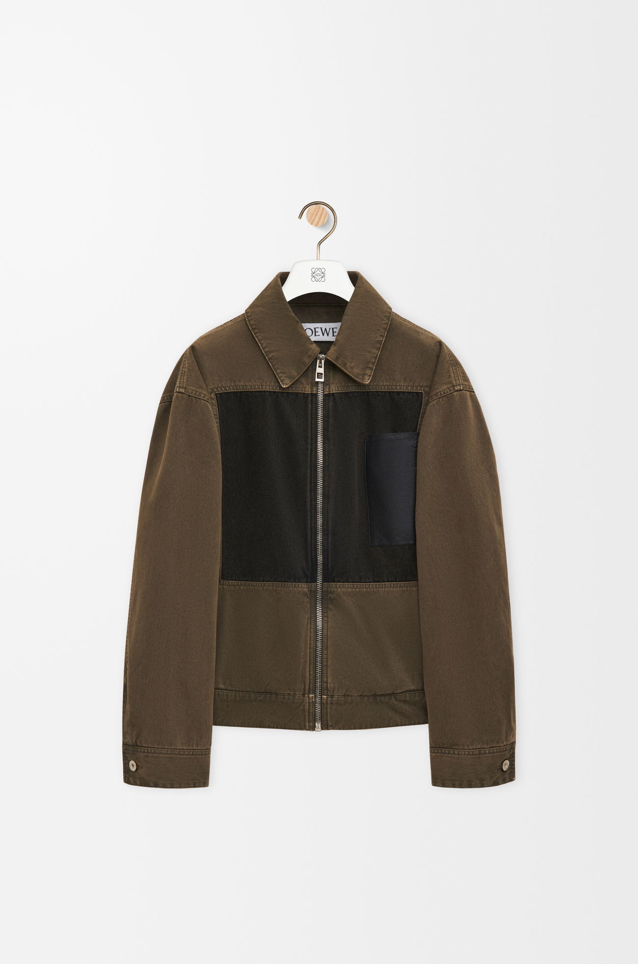 LOEWE ジャケット（コットン） カーキグリーン