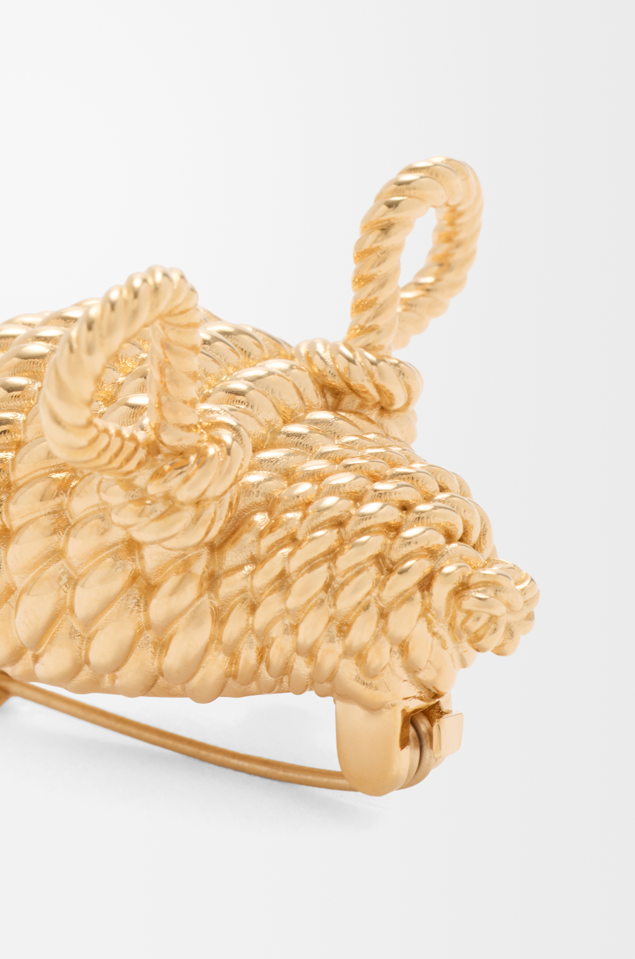 LOEWE Broche Mouse Dorado