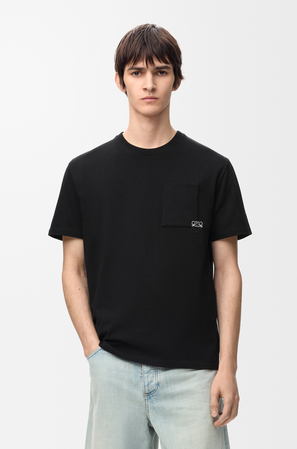 リラックスフィット Tシャツ（コットン） ブラック - ロエベ 日本 公式 