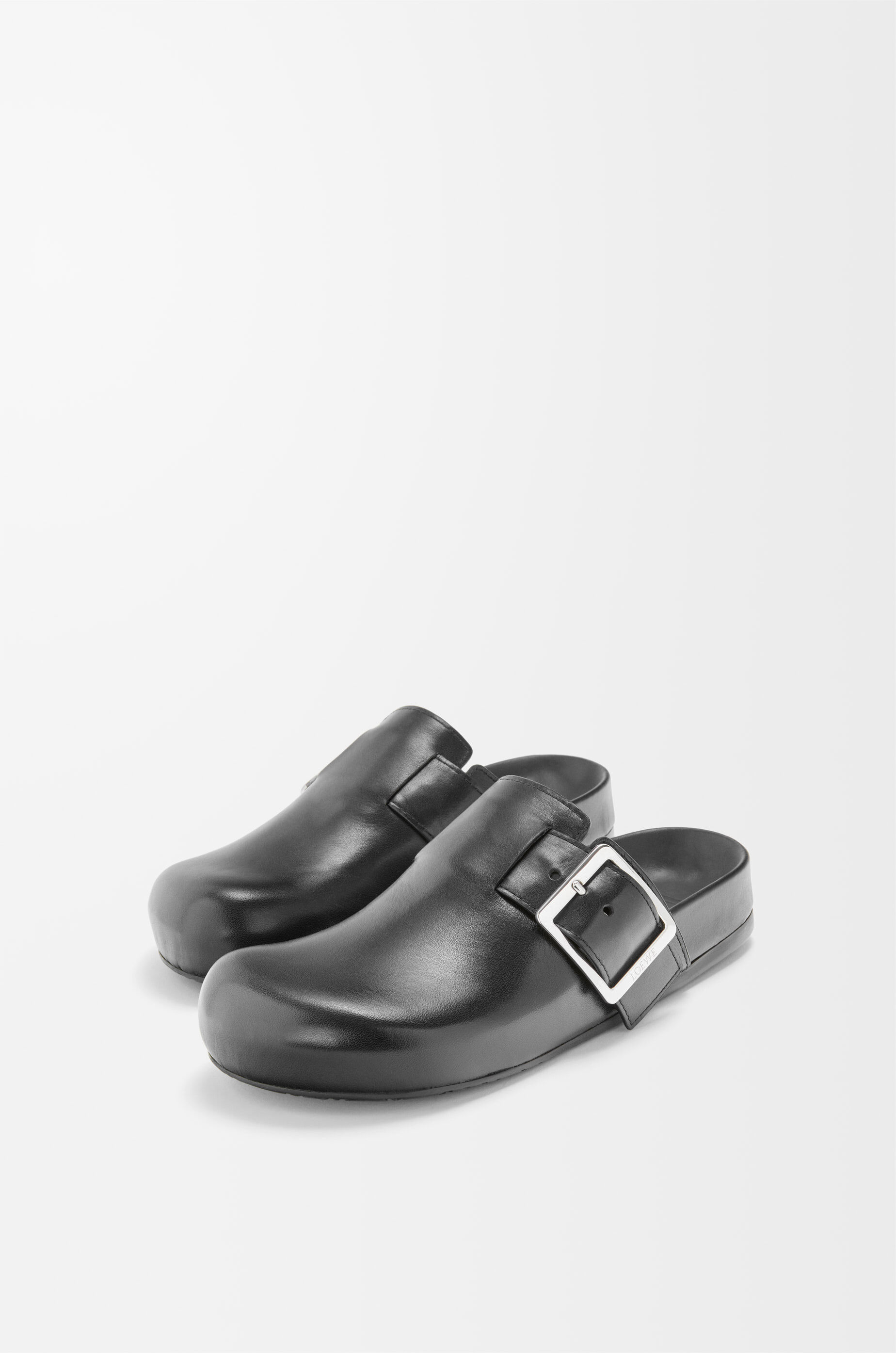 【25％OFF】 in mule Buckle Ease vegetable-tanned LOEWE - Black calfskin 靴