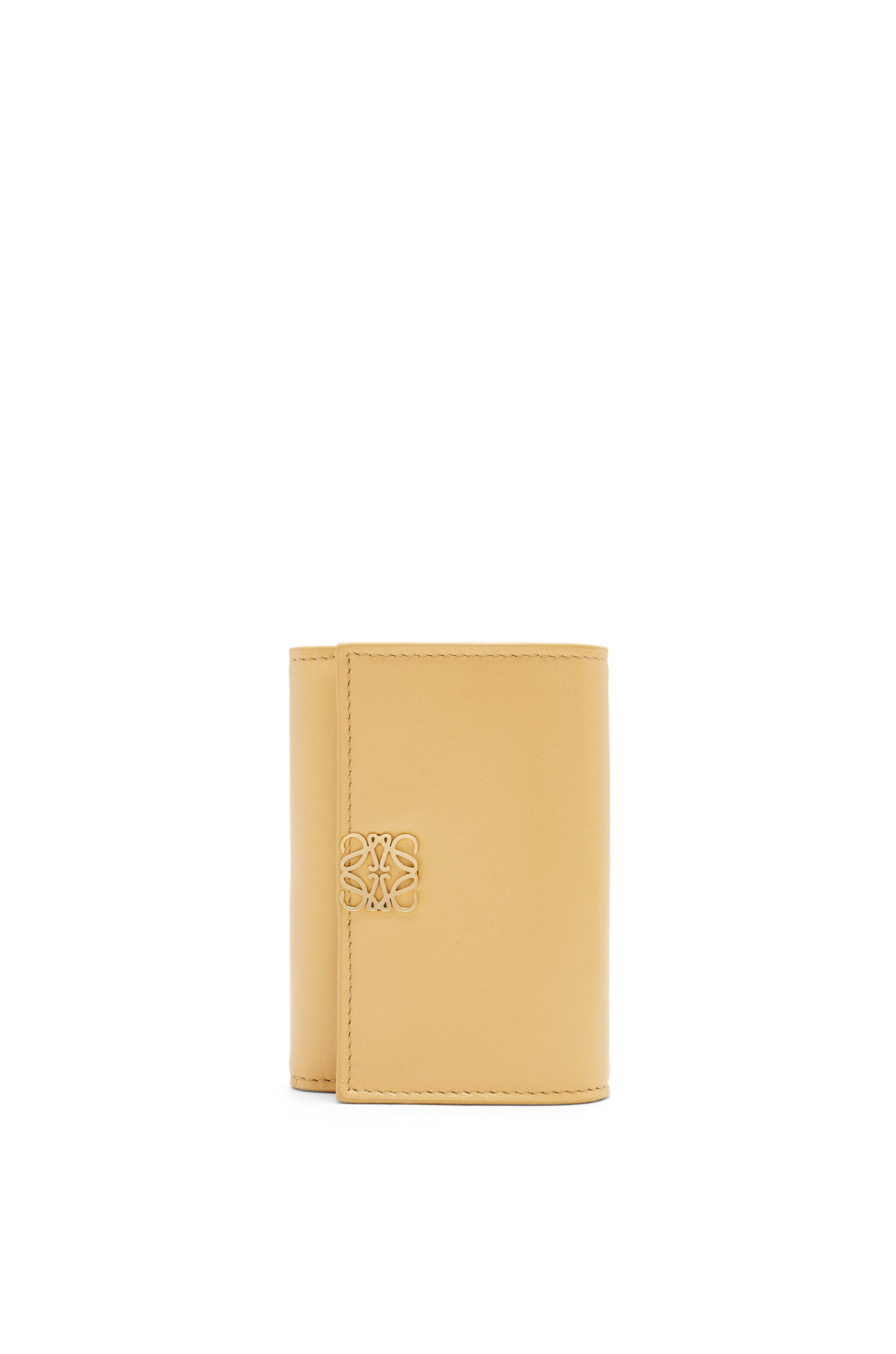 パファー アナグラム バーティカル ウォレット スモール（シャイニーナパカーフ） ブラック - LOEWE
