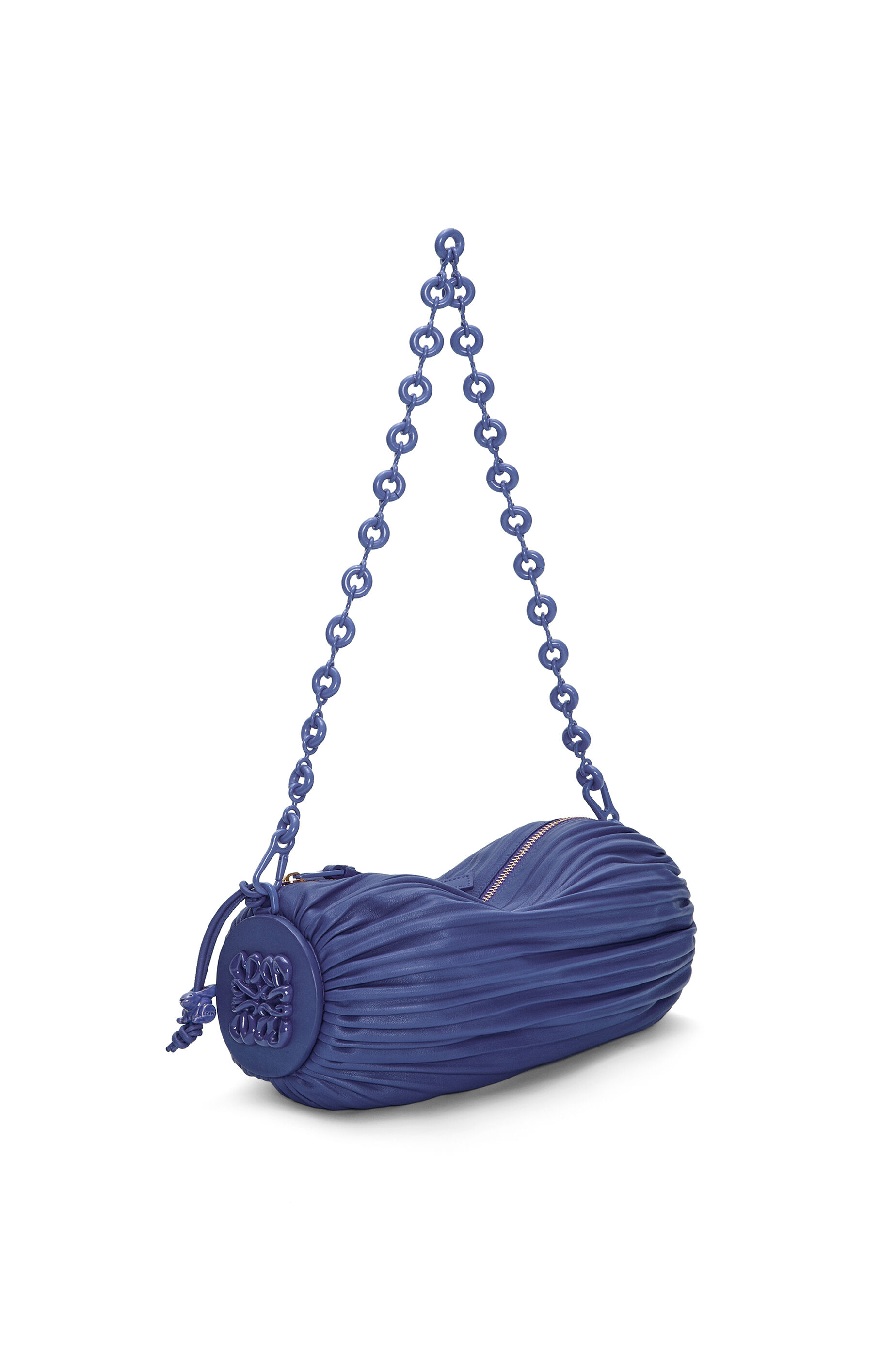 Bracelet Pouch in pleated nappa