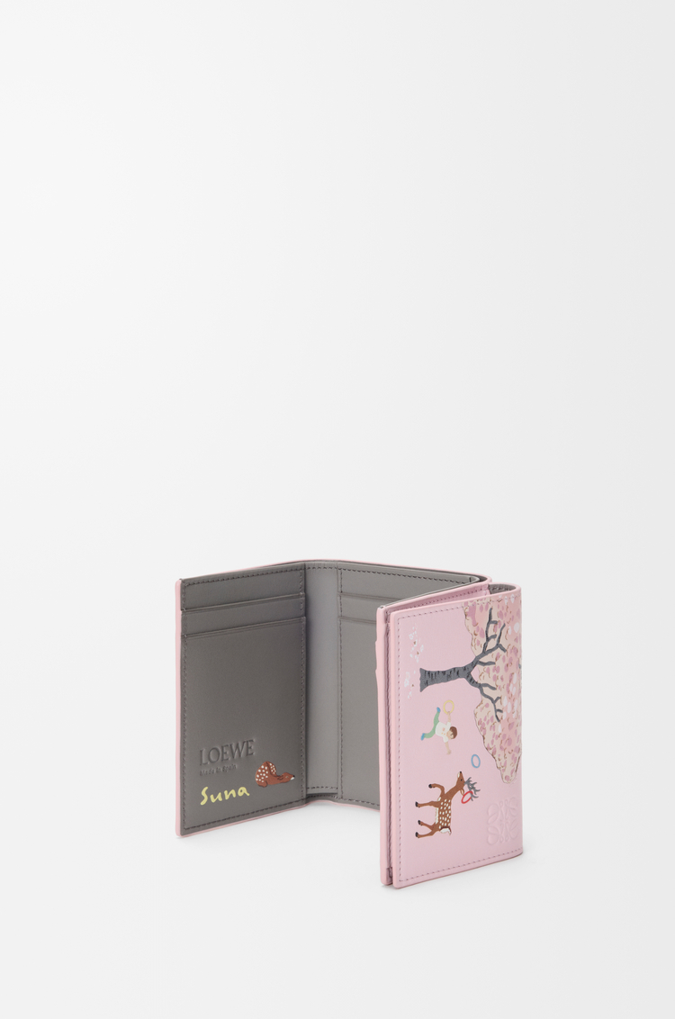 LOEWE シカ トライフォールド ウォレット（ナパカーフ） ブロッサム