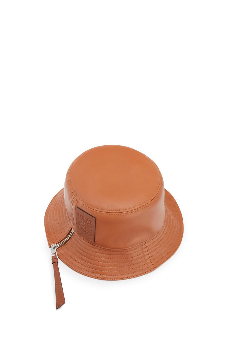 LOEWE Sombrero de pescador en piel napa Bronceado pdp_rd