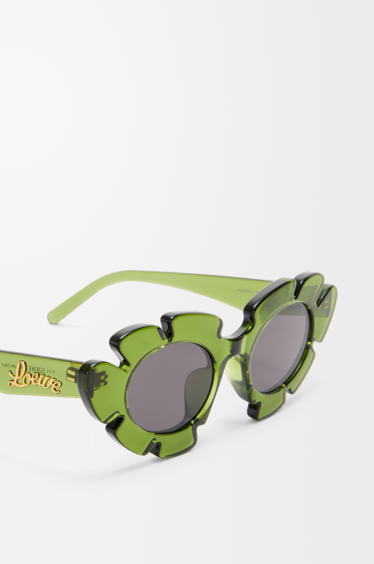 LOEWE Flower sunglasses Cactus Green