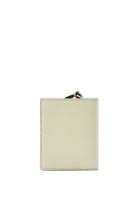 LOEWE Compact zip wallet in soft grained calfskin Marble Green/Ash Grey plp_rd