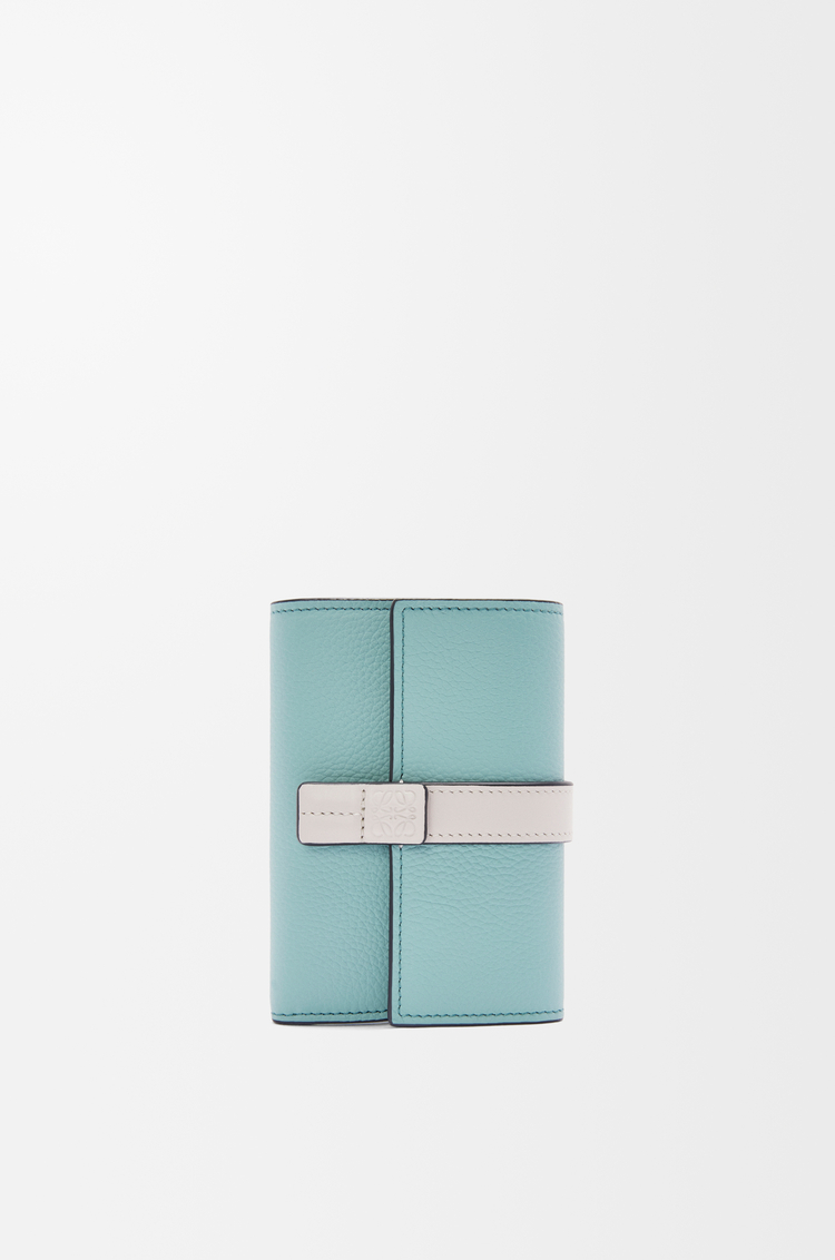 バーティカル ウォレット スモール（ソフトグレインカーフ） ブルー  