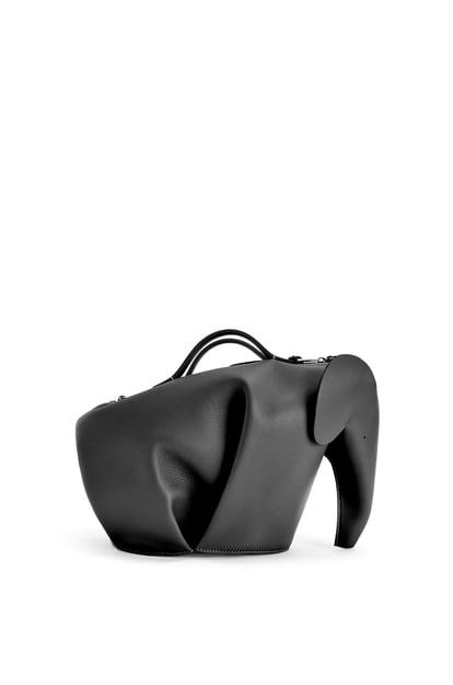 LOEWE Large Elephant bag in classic calfskin Black plp_rd