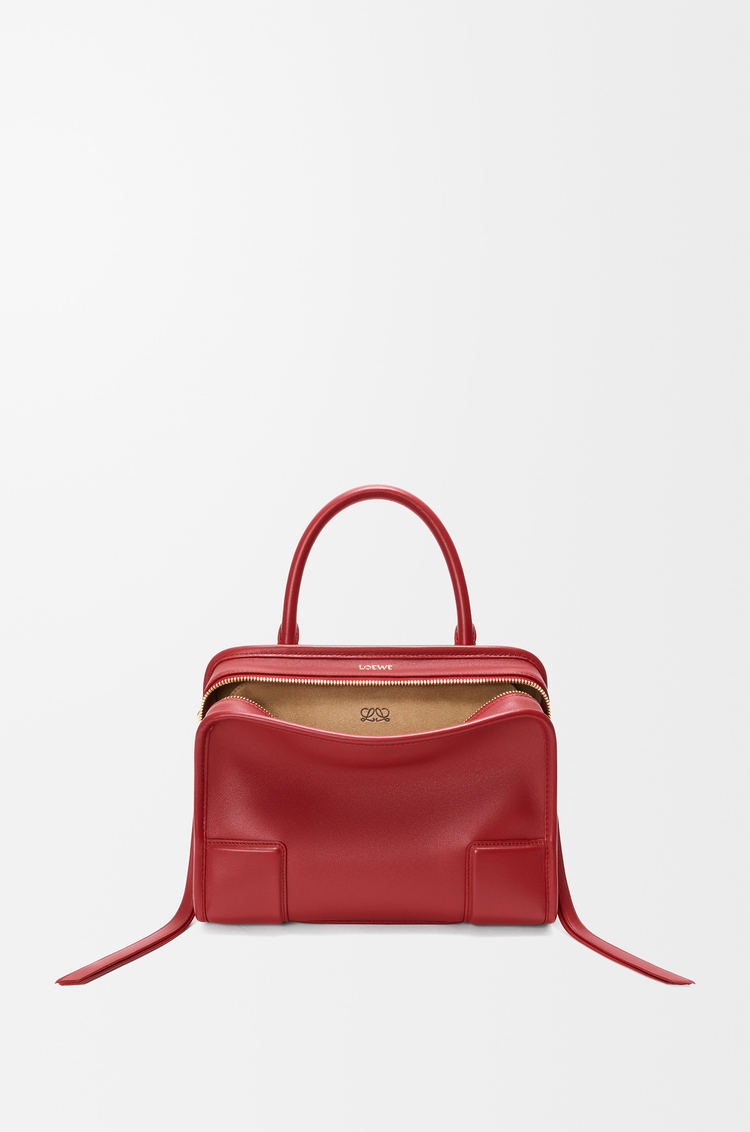 LOEWE Small Amazona 180 bag in soft calfskin Carmine Red