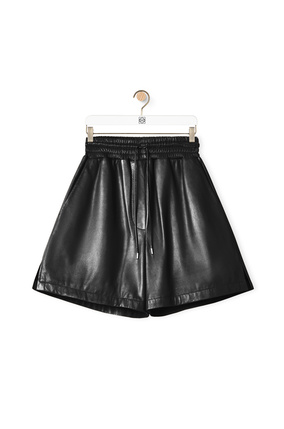 LOEWE Shorts in nappa Black