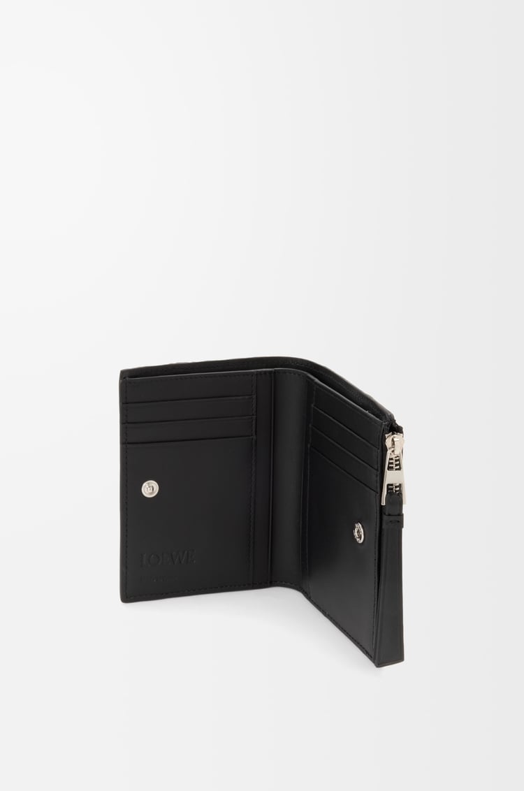 LOEWE パズル スリム コンパクトウォレット（クラシックカーフ） インディゴダイ/コルダ