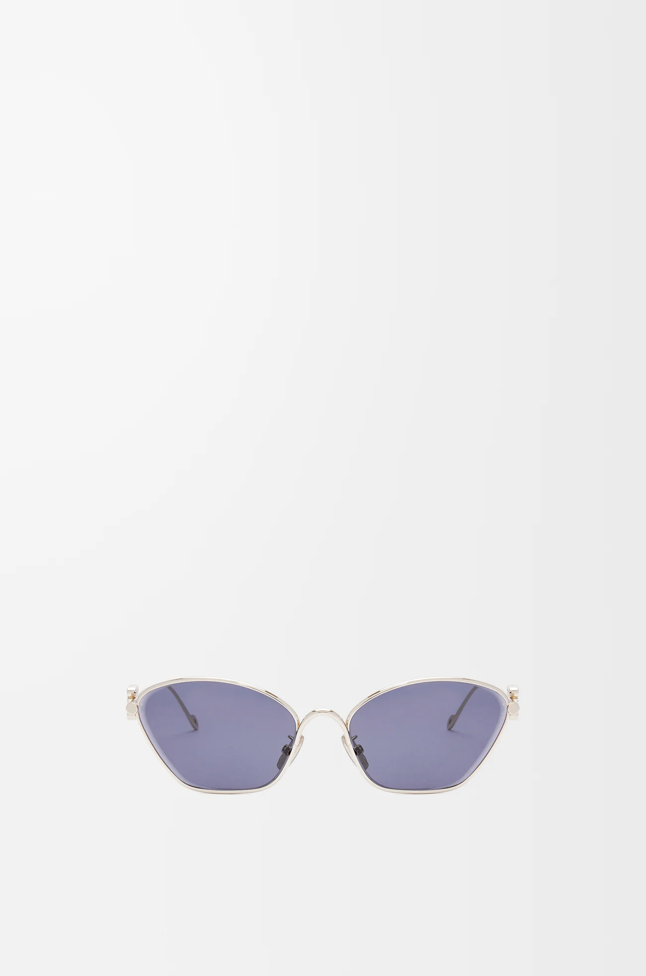 LOEWE Gafas de sol Anagram estilo hexagonal Azul Sólido