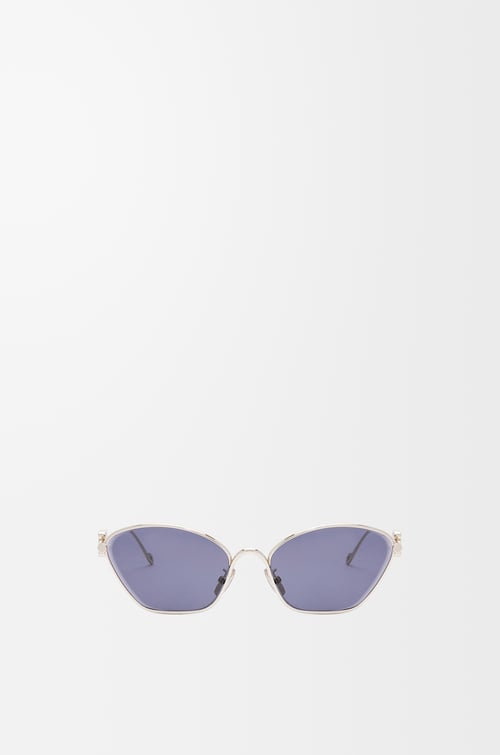 LOEWE Anagram hexagonal sunglasses Solid Blue
