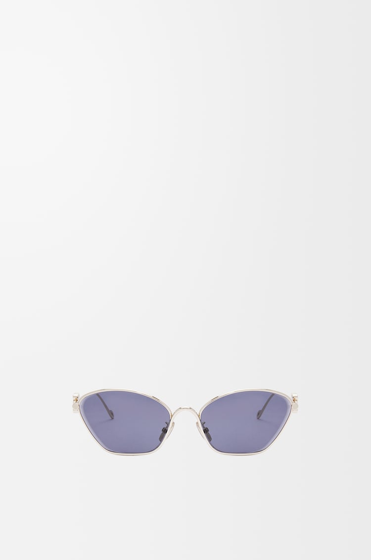 LOEWE Gafas de sol Anagram estilo hexagonal Azul Sólido