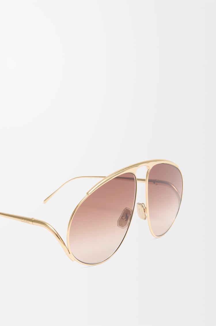 LOEWE Hillock sunglasses Gradient Brown