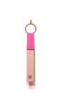 LOEWE Window scarf in wool and cashmere Pink/Beige