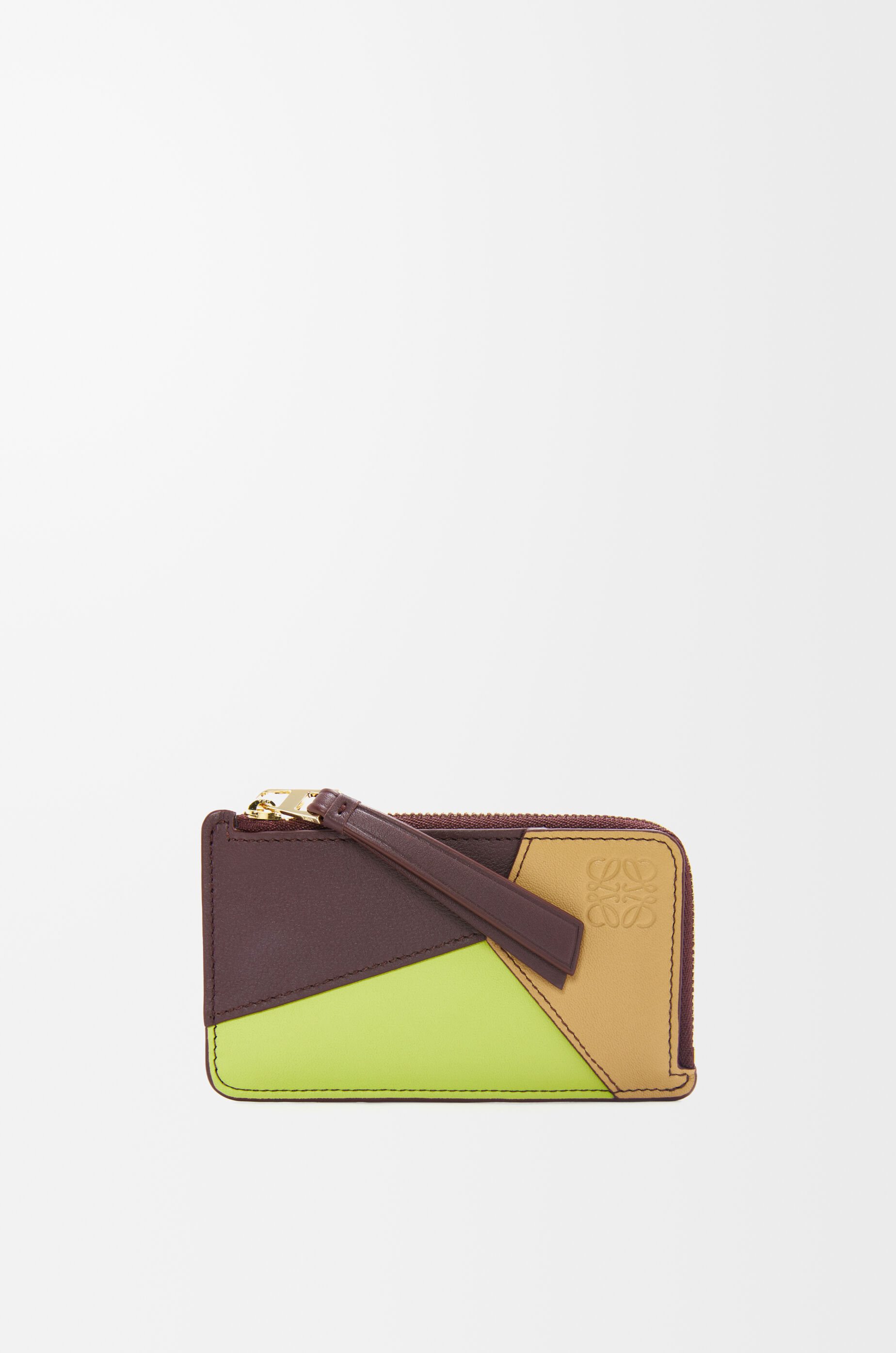 Tarjetero monedero Puzzle en piel de ternera null LOEWE