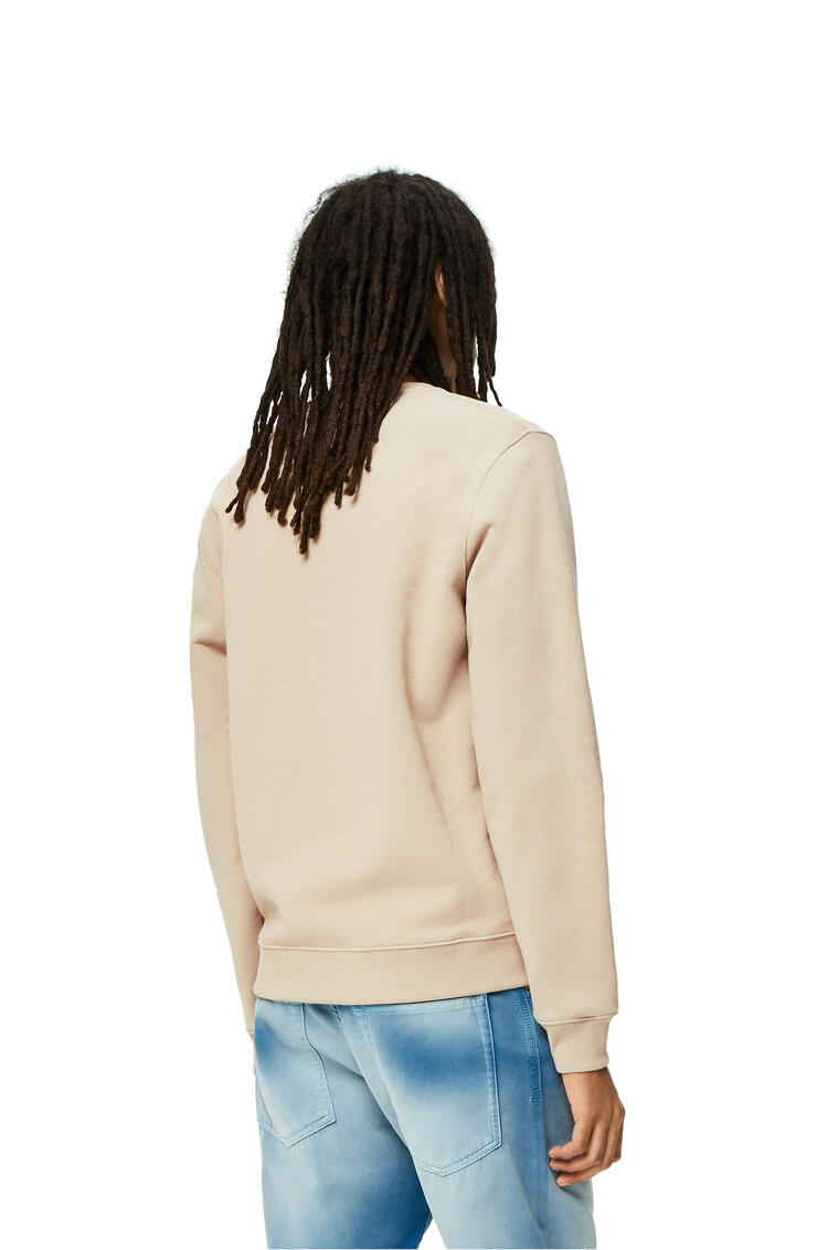 LOEWE Anagram sweatshirt in cotton Stone Grey