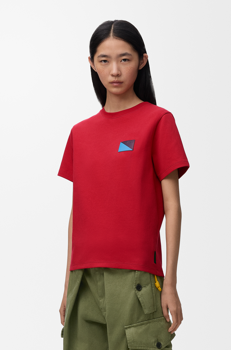 LOEWE T-shirt in cotton blend Red