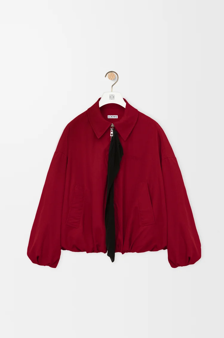 LOEWE Chaqueta en tejido técnico Rojo