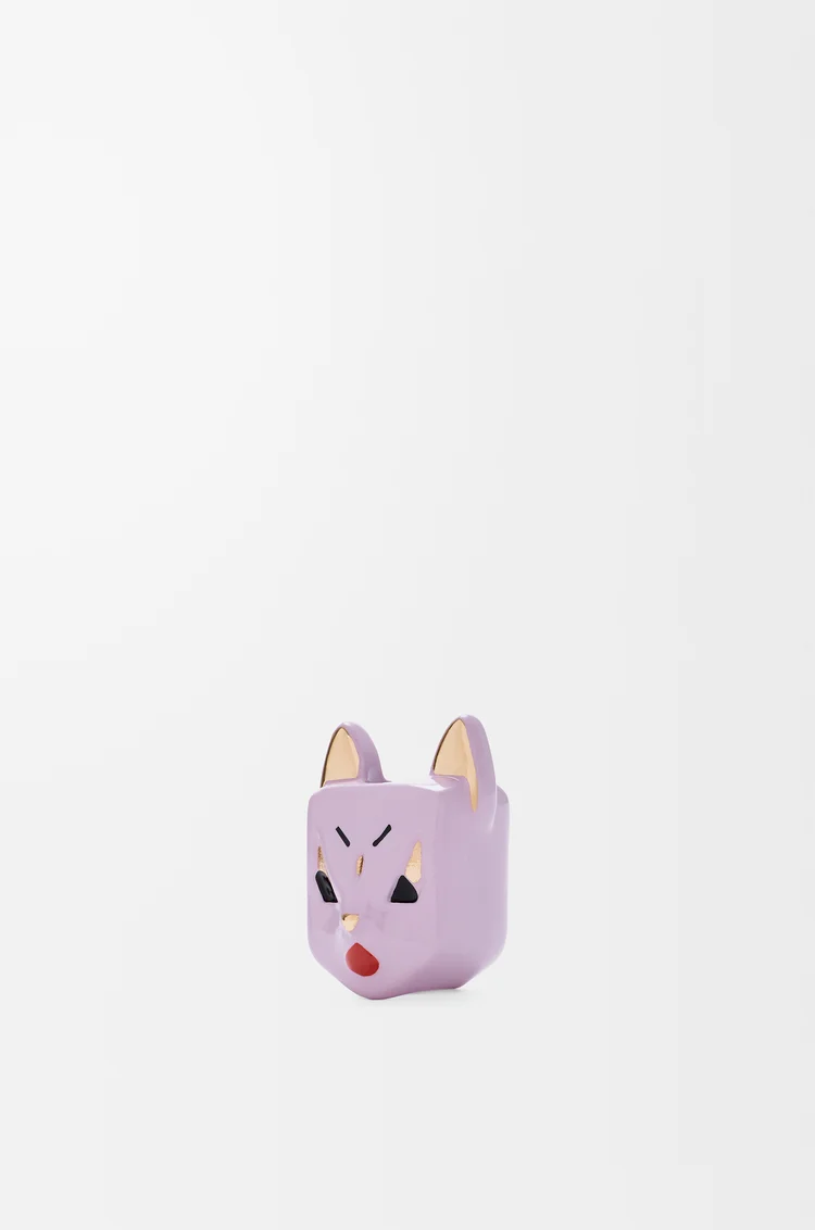 LOEWE Cat dice Purple/Yellow