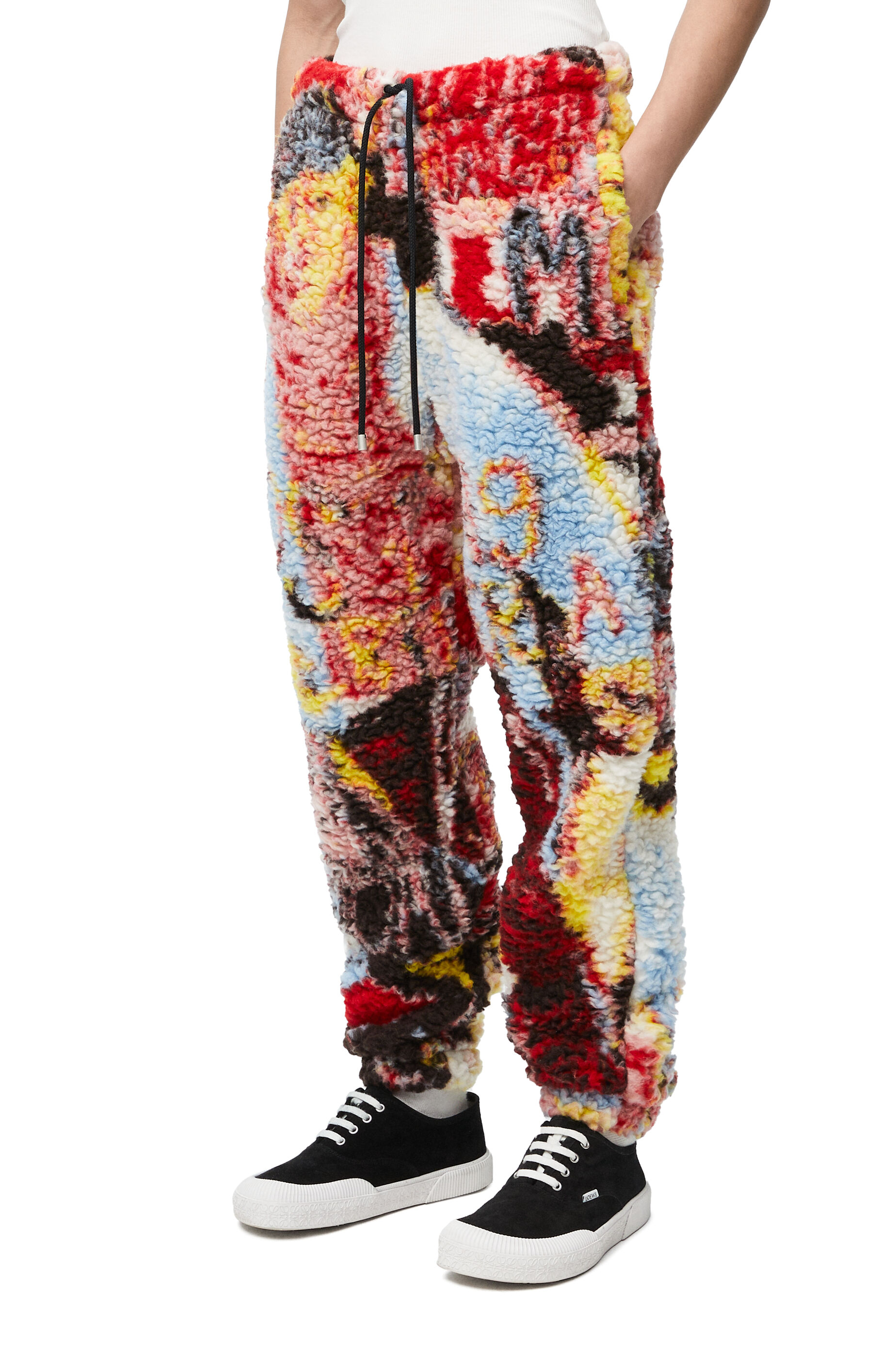 Sweatpants in wool blend