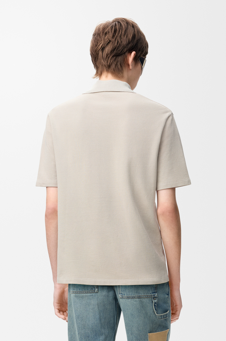 LOEWE Polo 棉質衫 灰色