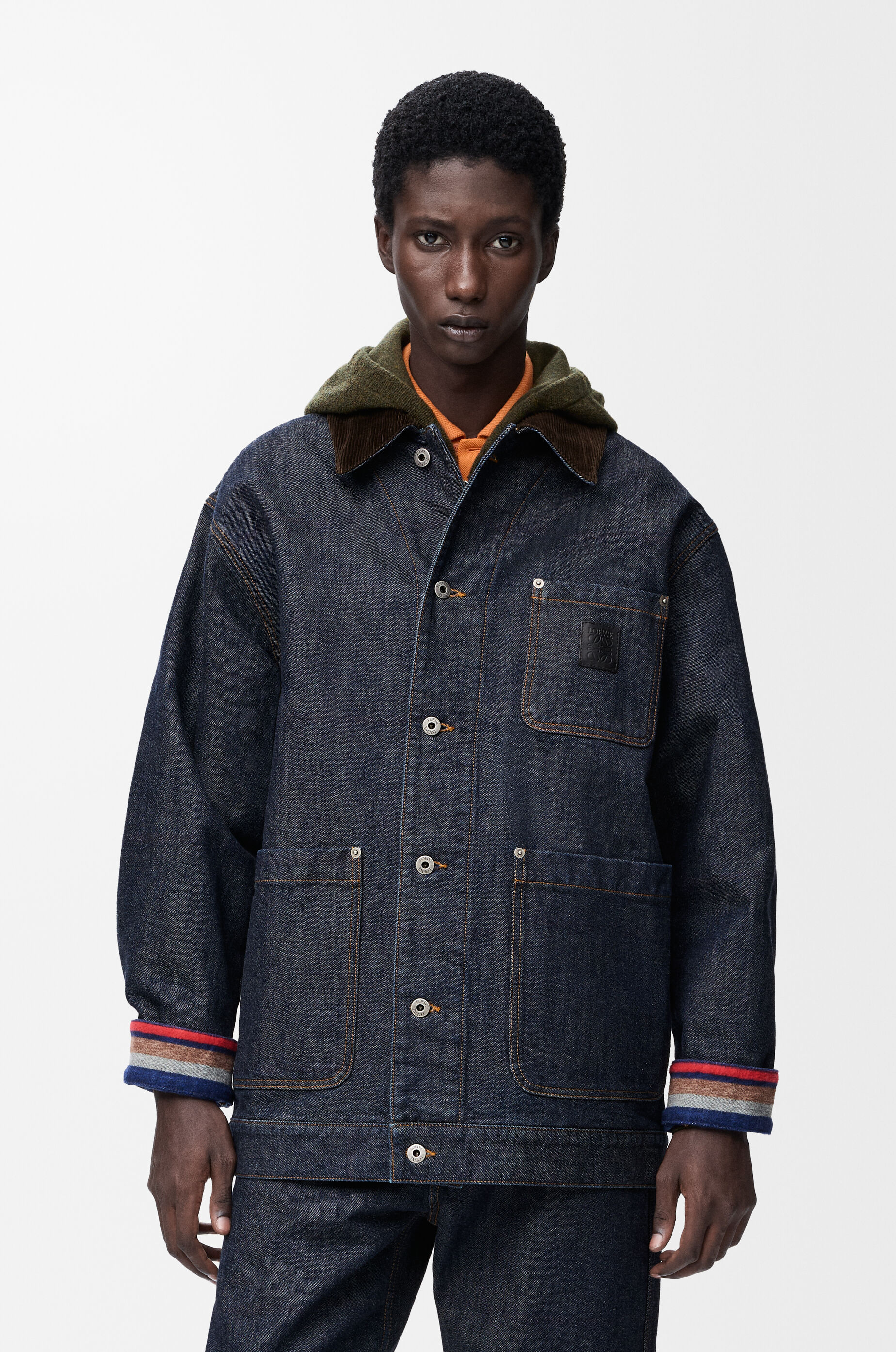 Jacket in denim Blue - LOEWE