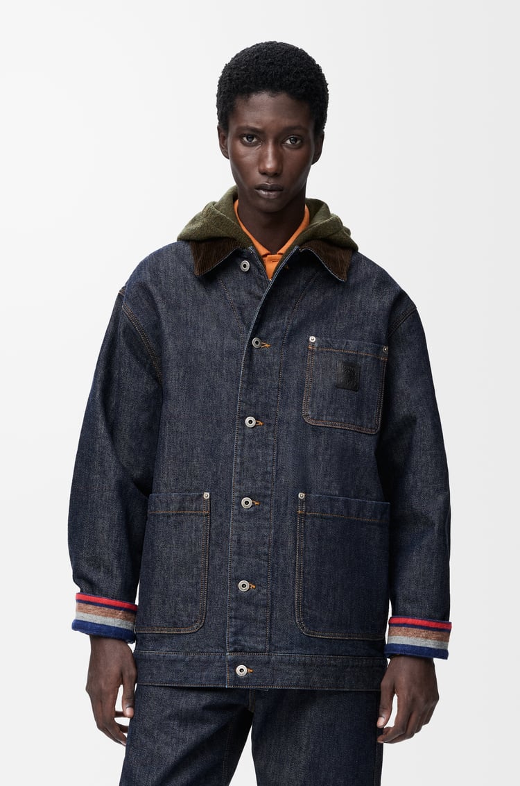 LOEWE Jacket in denim Raw Denim/Blue