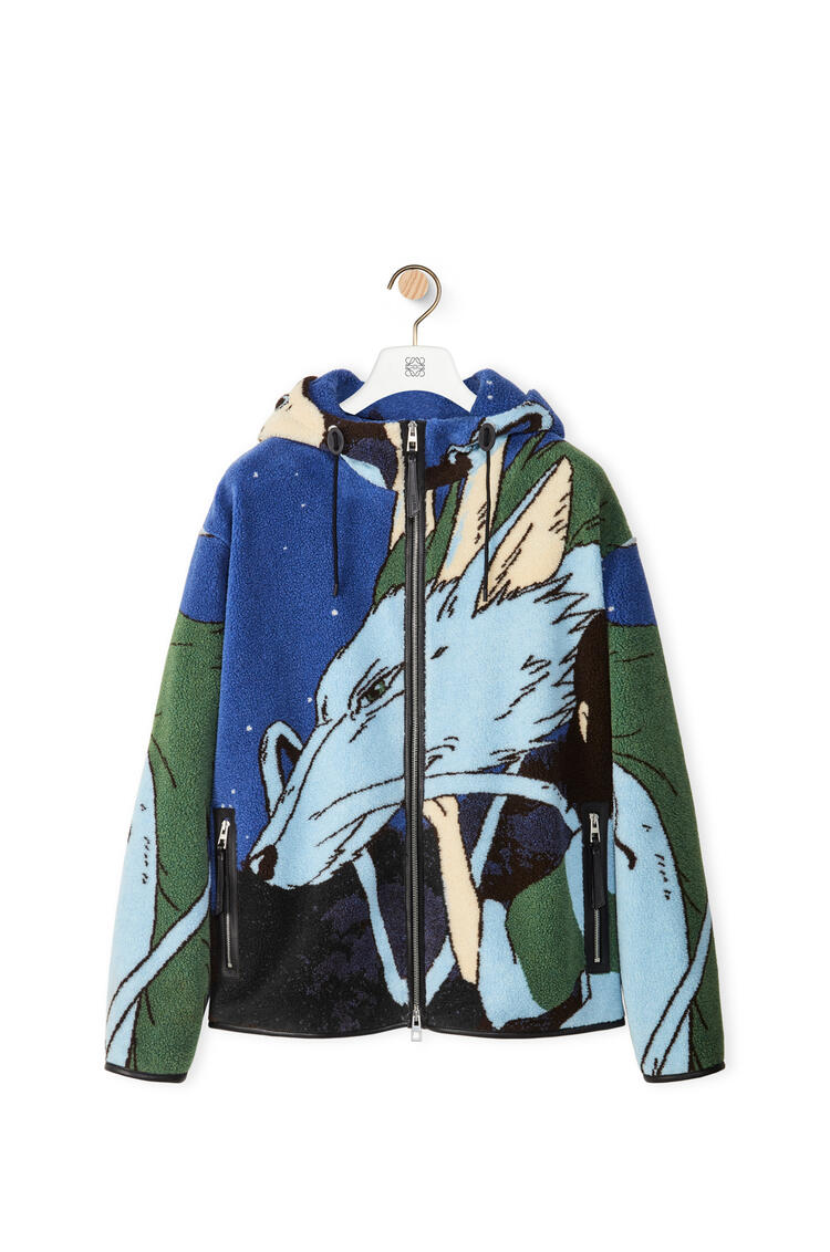LOEWE Haku jacket in jacquard fleece Multicolor pdp_rd