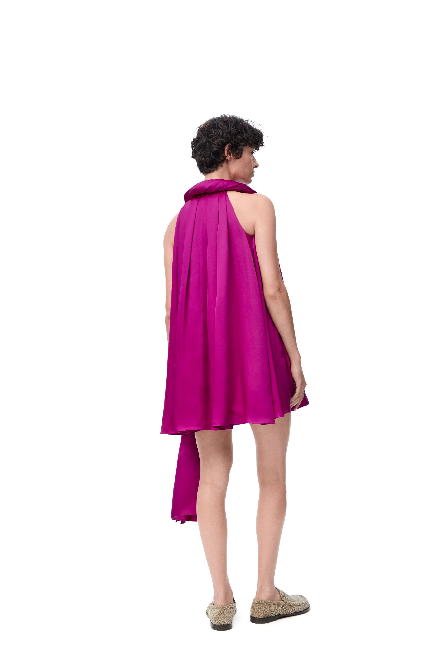 Robe trapeze rose cheap
